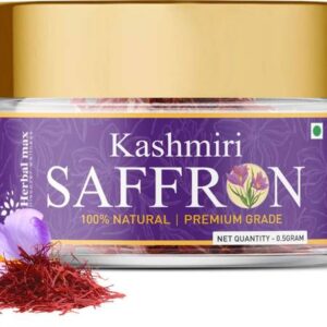 Herbal max Kashmiri Saffron/ Kesar 100% Pure Natural & ...