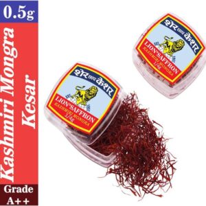 LION Saffron 0.5g Pure Kashmiri Mongra Kesar Grade A++ ...