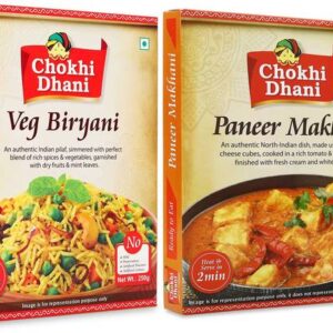 Chokhi Dhani by Chokhi Dhani Veg Biryani 300Gm, Paneer ...