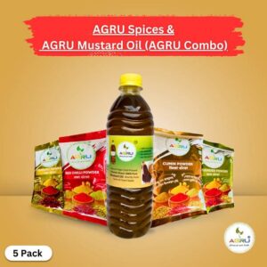 AGRU Spices & Mustard Oil- 100% Pure Natural Flavorful ...
