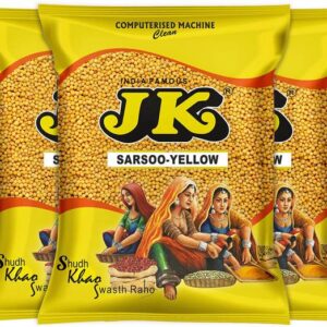 JK Yellow Mustard, 500g | Sarsoo Seeds (Peeli Sarsoo) |...