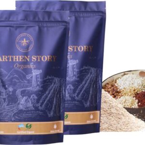 Earthen Story Organic Multigrain Atta / Flour with 40% ...