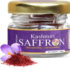Herbal max Kashmiri Saffron/ Kesar 100% Natural & Certi...