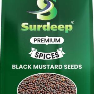 Surdeep Premium Black Mustard Seeds | Kali Sarso Rai Da...