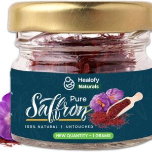 Healofy Naturals ISO Certified Pure Kashmiri Kesar/Saff...