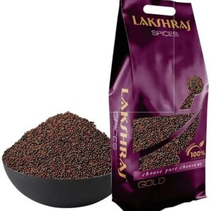LAKSHRAJ SPICES Small Mustard SEEDS 1Kg | Rai - 1kg