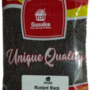 Gunvika Black Mustard Seeds Big | Black Mustard Rai See...