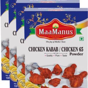 MaaManus Chicken Kabab / Chicken 65 masala | Easy to Co...