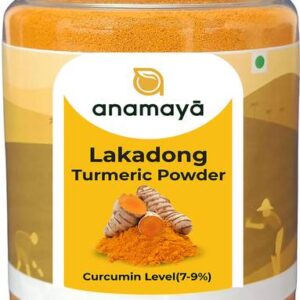 Anamaya Lakadong Turmeric Powder with high curcumin con...