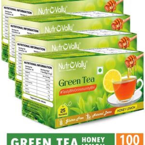 NutroVally Lemon Honey Green for weight loss with Premi...