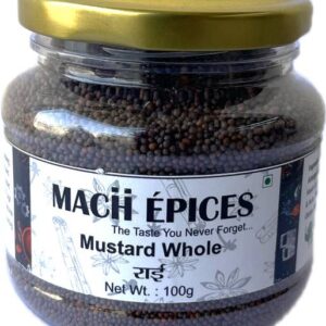 Machepices Natural Black Mustard Seed | Whole Rai