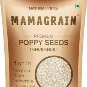 MAMAGRAIN Premium Poppy Seeds (Khus Khus) 100gm | Posta...
