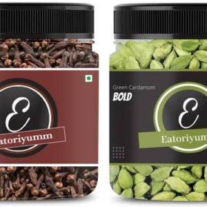 Eatoriyumm Spice Combo ( Clove 50g + Green Cardamom 50g...