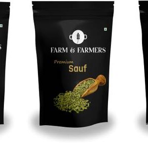 Farm & Farmers Combo Of 3-Jeera + Saunf + Rai- 50GM Eac...