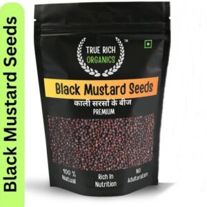 True Rich Organics Premium Black Mustard (Kali Sarson) ...