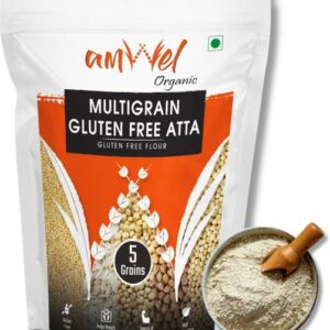 Amwel Organic Multigrain Gluten Free Atta | 900g x 2 pc...