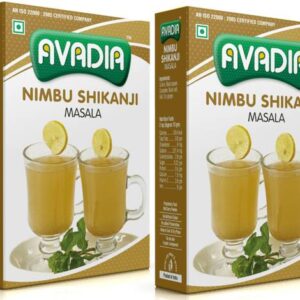 AVADIA NIMBU SHIKANJI MASALA | SPICE BLEND MIX | 100 g ...