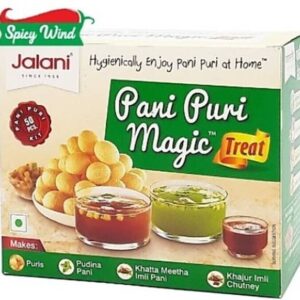 Jalani Spicy wind ready to mix pani puri with pudina pa...