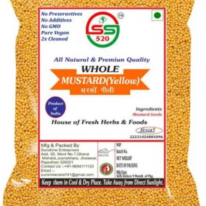 SS520 100% Natural Yellow Mustard Seed (PILI Sarso) 250...