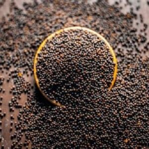 Bharvi Black Mustard Seeds Small Whole Rai Black Kali S...