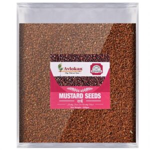 Avlokan Natural Fresh Mustard Seeds, Sarso Whole Rai