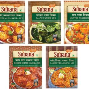 SUHANA Paneer Combo - Paneer Makhanwala 50g + Paneer Bu...