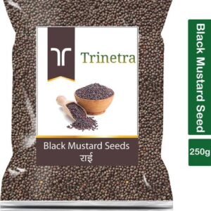 Trinetra Best Quality Black Mustard Seed/Rai 250g