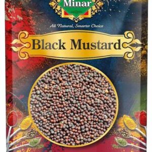 Minar Whole Black Mustard Seeds (Rai Big) 250g