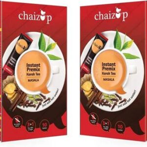 chaizup Instant Masala Premix Tea - Pack of 2 X 10 Sach...