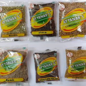 Ayyanar's Combo Pack of Cumin (Jeera), Black Pepper, Mu...