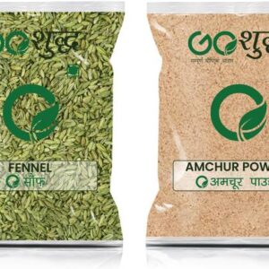 Goshudh Amchur Powder 100gm & Saunf 250gm Combo Pack 35...