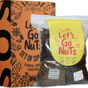 Let's GoNuts Aromatic Fresh Set of 16 Spices (Whole Spi...