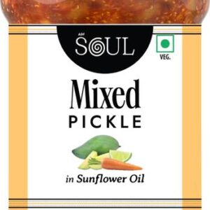 SOUL Mixed Pickle 380g Lime, Mango, Mixed Pickle