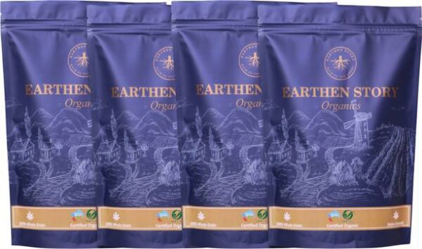 Earthen Story Organic Millets Flour / Atta Combo 900g*4...