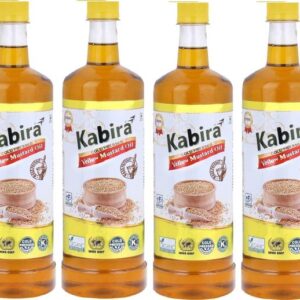 Kabira Cold Pressed Yellow Mustard Oil | Healthy Cookin...