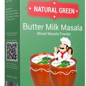 NATURAL GREEN 100% Natural Butter Milk Masala (Gujarat'...
