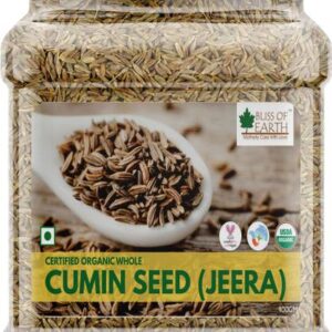 Bliss of Earth 400gm Certified Organic Sabut Jeera