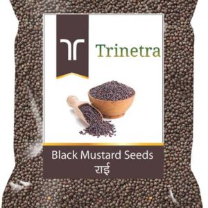 Trinetra Black Mustard Seed 400Gm (Pack Of 1) Rai