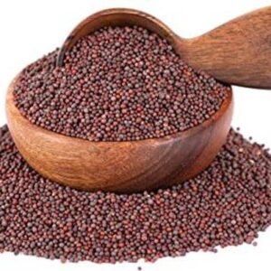 Veganic Black Mustard Seed | Kaali Sarso Ke Beej | Bras...