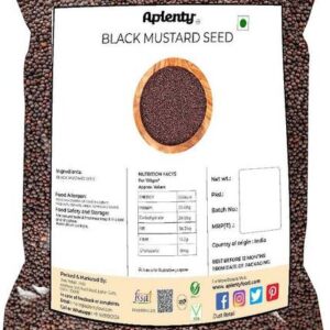 APLENTY Black Mustard Seed | Kaali Sarso Ke Beej | Bras...