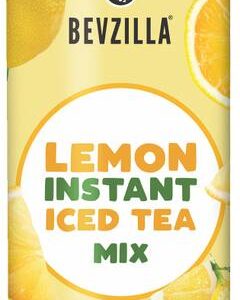 Bevzilla Lemon Instant Iced Tea Mix |400gms| Instant Mi...
