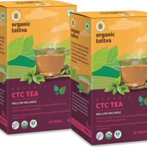 Organic Tattva Organic Premium Assam CTC Black Tea (Cha...