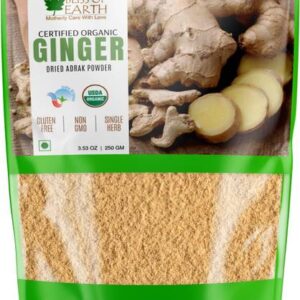 Bliss of Earth Certified Organic Dry Ginger Powder for ...