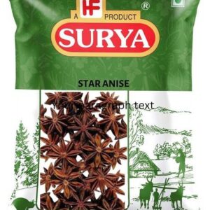Surya 50gm Star Anise Whole | Chakr Phool| Best Herbs