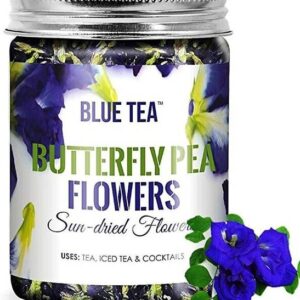 BLUE TEA Butterfly Pea Flower Iced Teas, Coolers, Cockt...