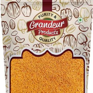GRANDEUR PRODUCTS Yellow Mustard Seeds Peeli Sarso