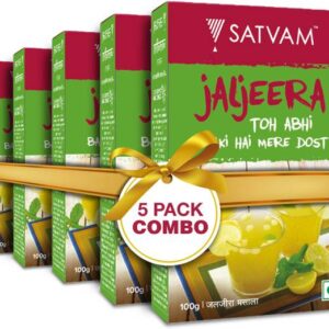 Satvam Jaljeera Masala | (Pack of 5)
