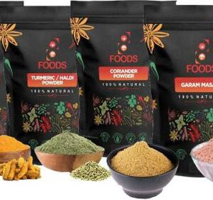 The8Foods Kitchen Masala Combo of Rock Salt(Sendha Nama...