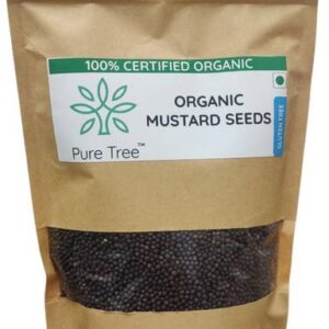 Pure Tree Organic Mustard Seeds Black Big Rai