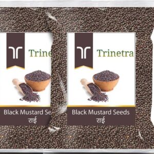 Trinetra Premium Quality Rai (Black Mustard Seeds)-250g...